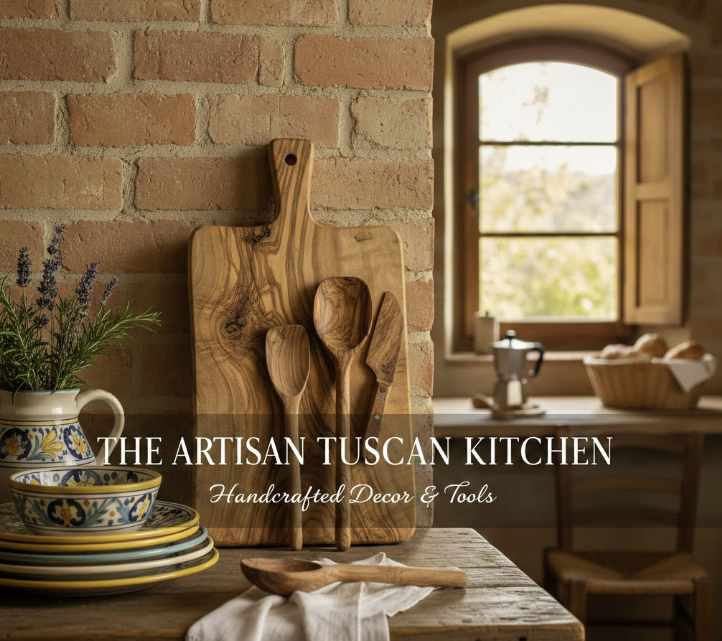 The Artisan Tuscan Kitchen: Handcrafted Decor & Tools