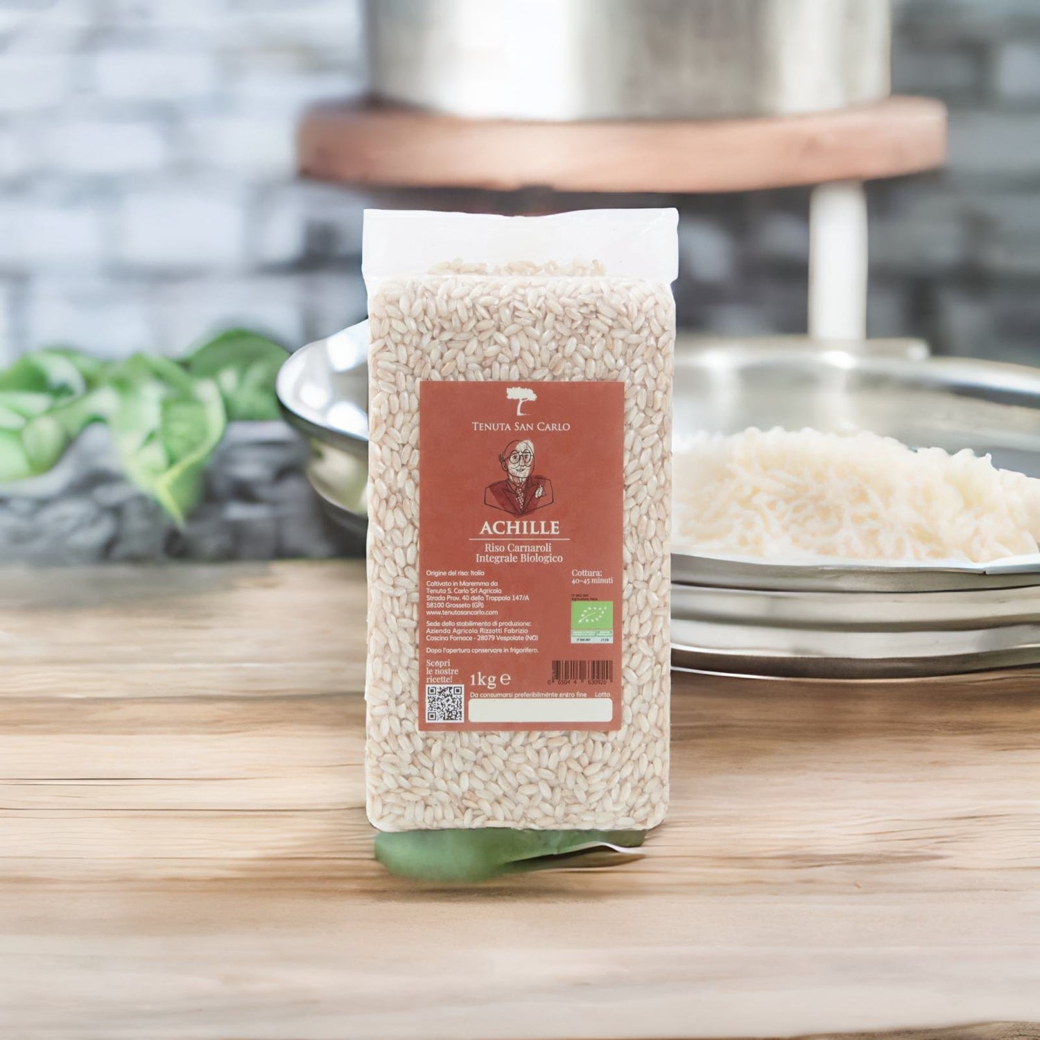 Achille Carnaroli Rice 1KG Tenuta San Carlo