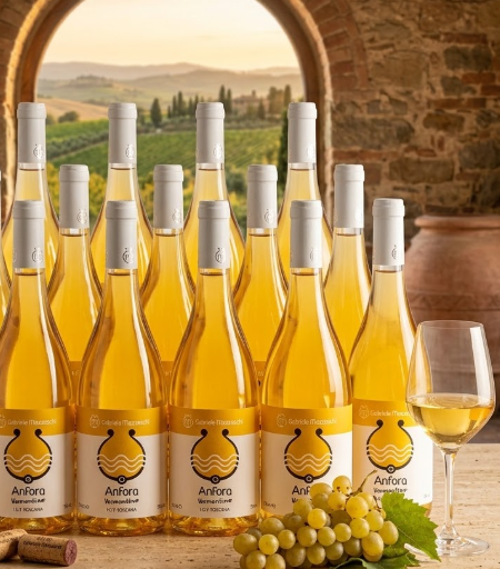 Anfora Vermentino IGT Gabriele Mazzeschi 12 Bottles - PASSIONE TOSCANA