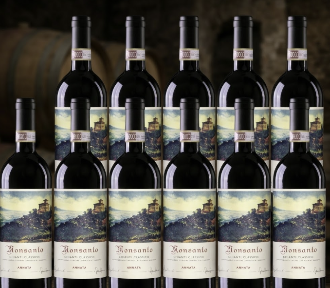 Chianti Classico DOCG Castello di Monsanto 12 Bottles - PASSIONE TOSCANA