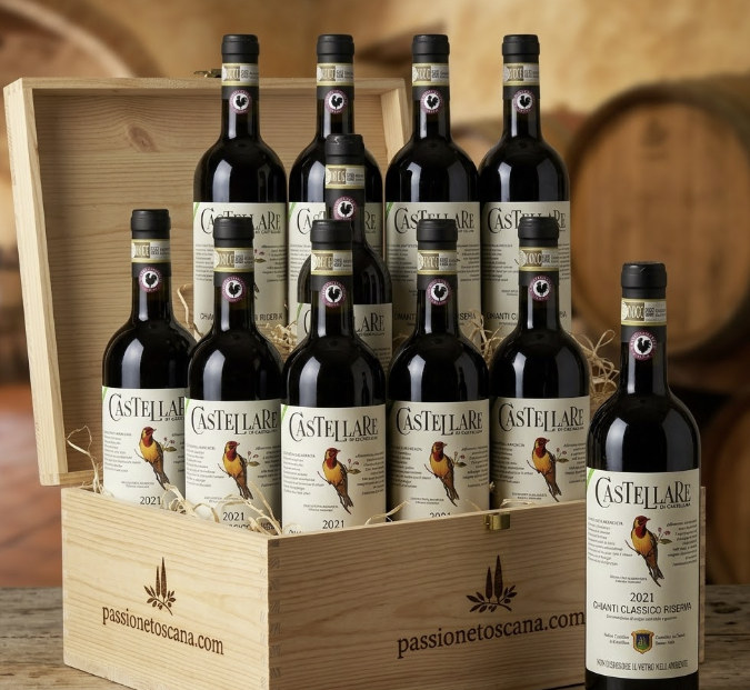 Chianti Classico DOCG Riserva Castellare di Castellina 12 Bottles - PASSIONE TOSCANA