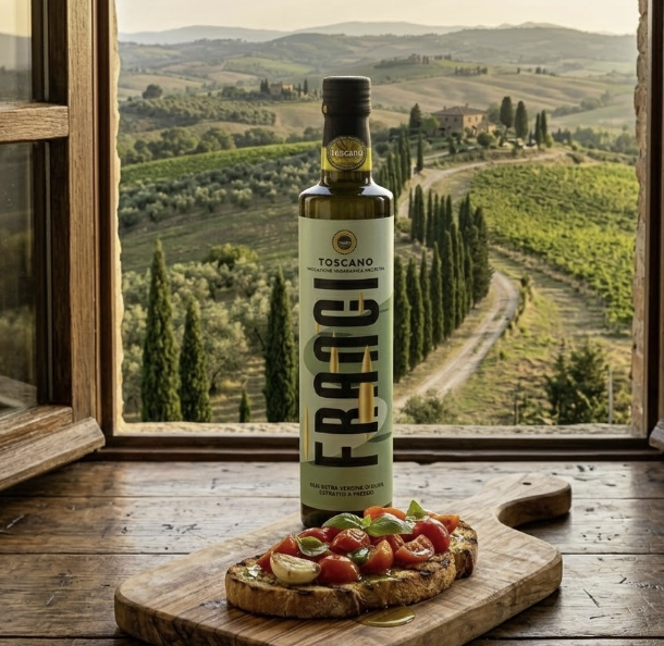 extra virgin olive oil Toscano IGP  Frantoio Franci - PASSIONE TOSCANA