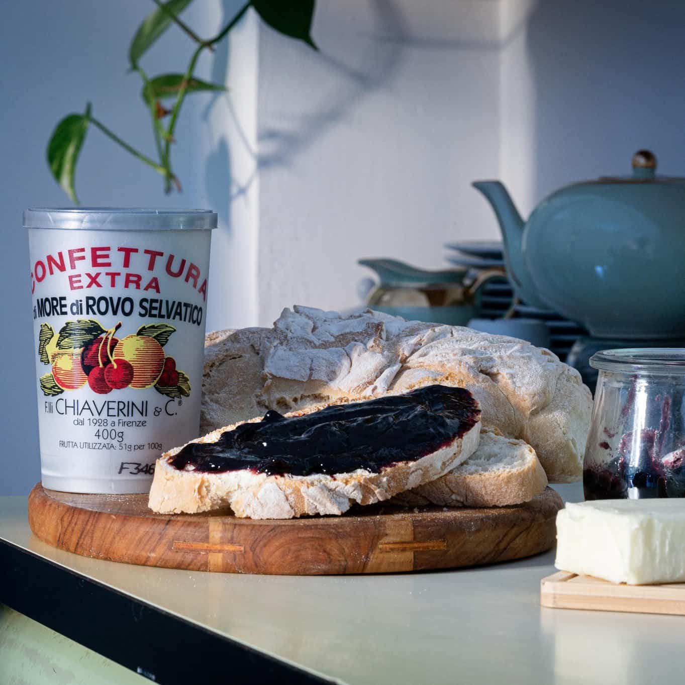 Wild Blackberry Extra Jam Chiaverini - PASSIONE TOSCANA