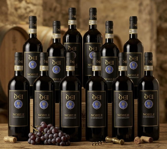 Nobile di Montepulciano DOCG Cantine Dei 12 Bottles - PASSIONE TOSCANA
