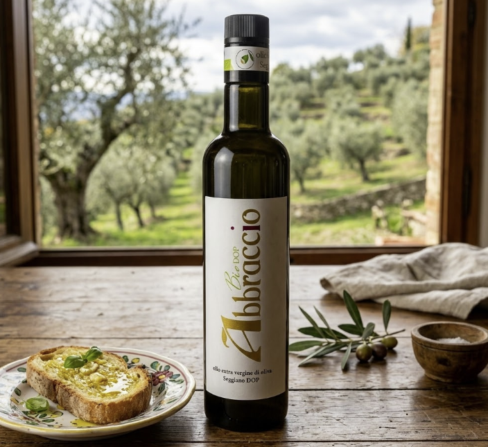 Olivastra Seggianese DOP Monocultivar Olio Abbraccio - PASSIONE TOSCANA