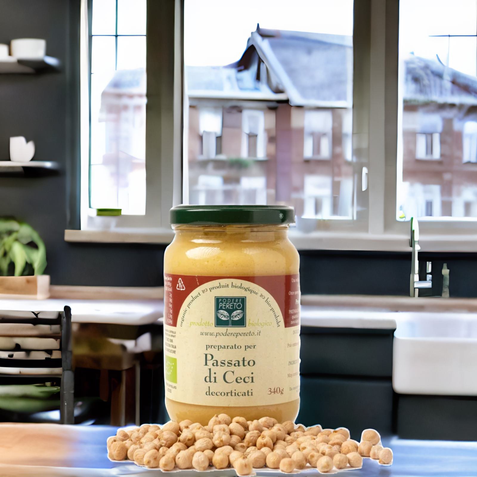 Organic Chickpea puree Podere Pereto - PASSIONE TOSCANA