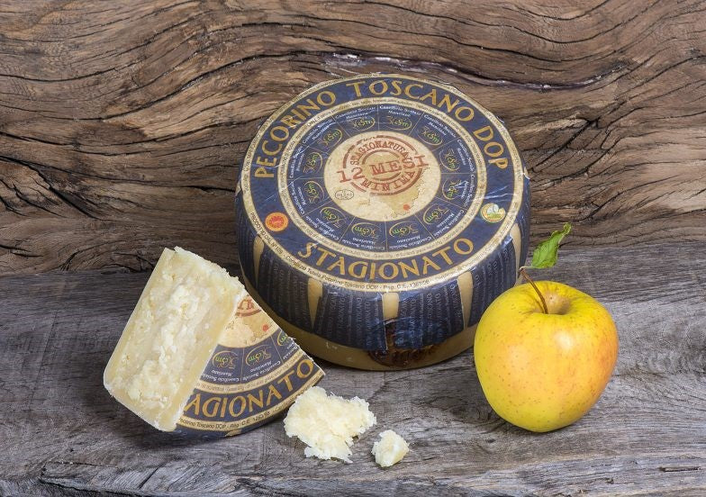 Pecorino Toscano DOP Seasoned 12 months Caseificio Manciano