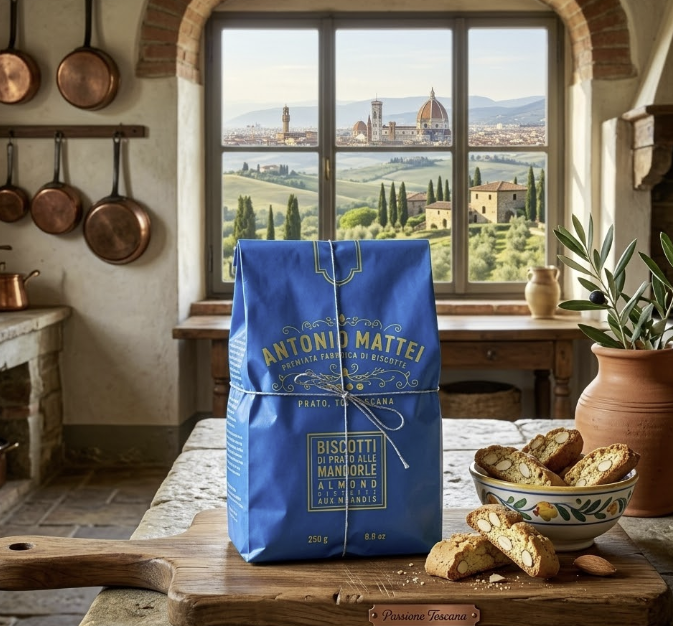 Prato Biscuits with Almonds Antonio Mattei