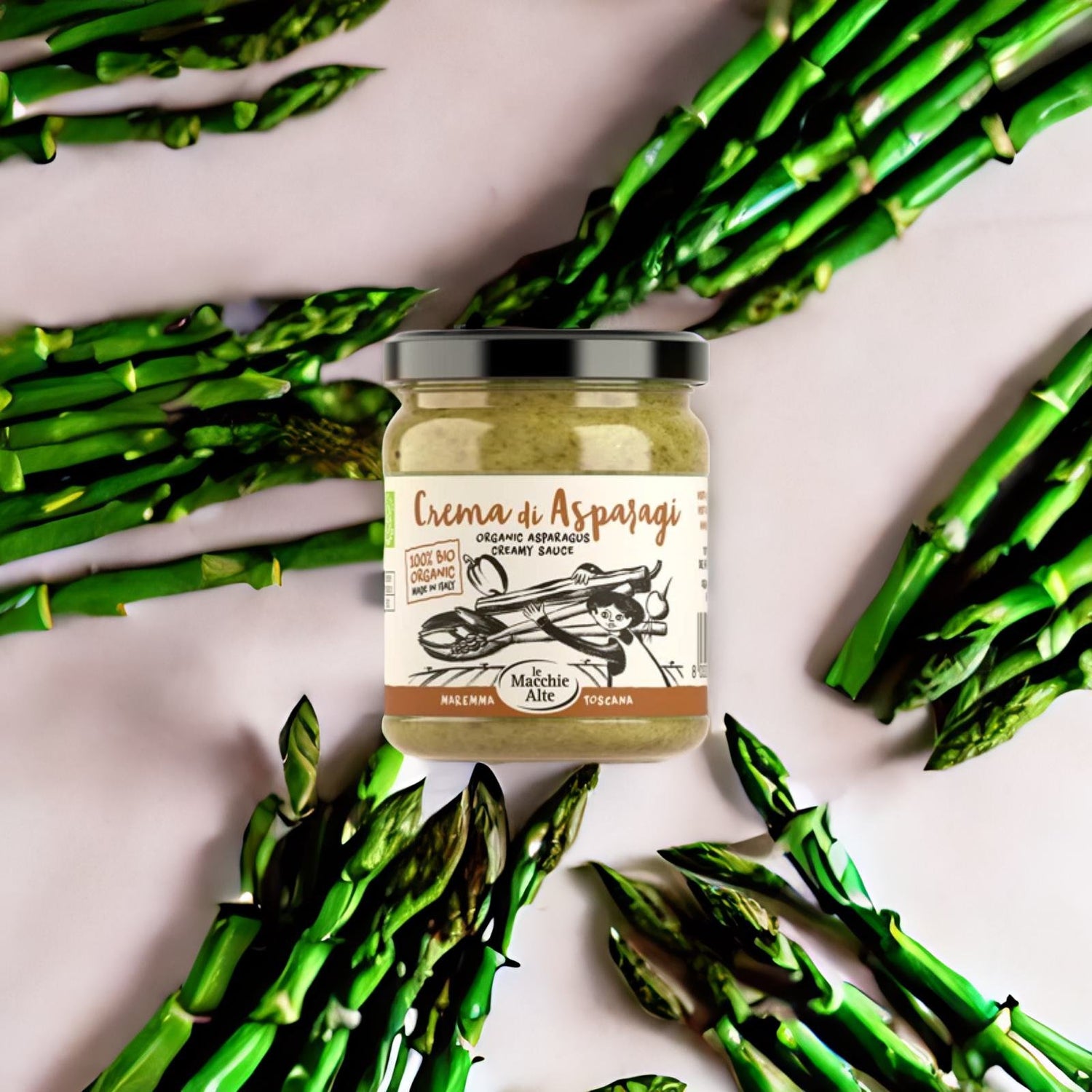 Cream of asparagus  Macchie Alte