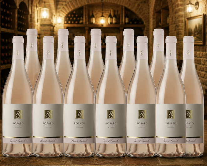 Rosato Rocca Di Frassinello 12 Bottles - PASSIONE TOSCANA