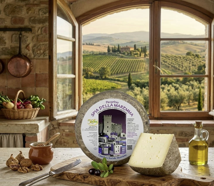 Pecorino Spia della Maremma Caseificio Manciano - PASSIONE TOSCANA