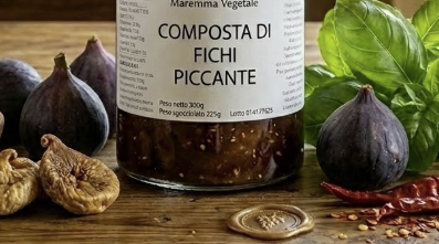 Spicy fig jam Apicoltura Rossi Novaro - PASSIONE TOSCANA