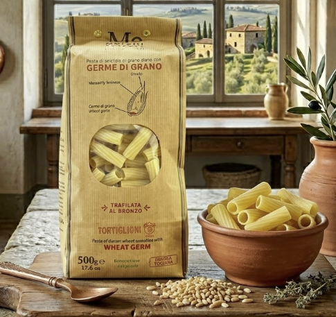 Tortiglioni Germe di Grano Pasta Morelli - PASSIONE TOSCANA