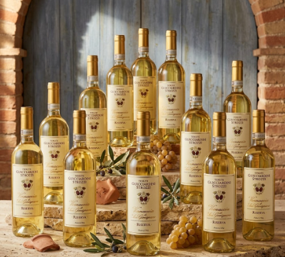 Vernaccia di San Gimignano DOCG Riserva Guicciardini Strozzi 12 Bottles - PASSIONE TOSCANA