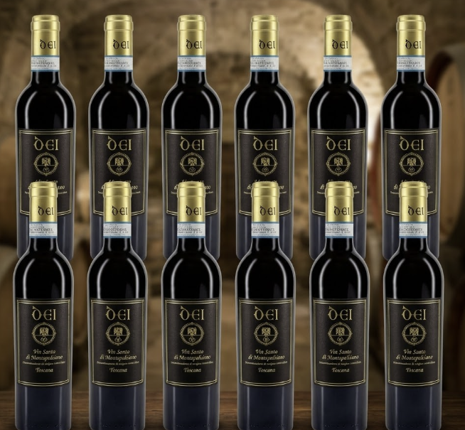 Vin Santo di Montepulciano DOC Cantine Dei 12 Bottles - PASSIONE TOSCANA