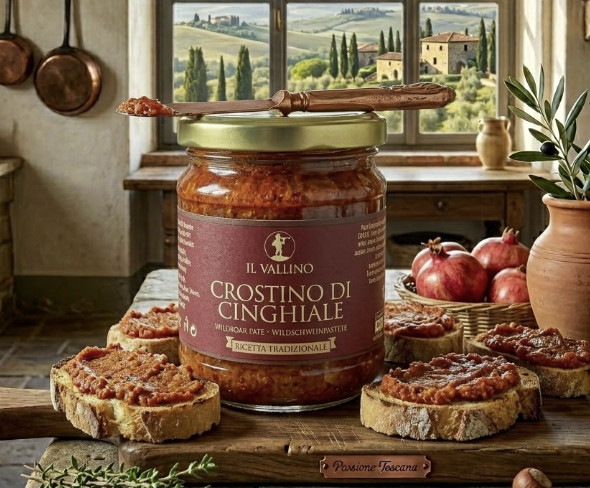 Wild Boar Crostino Il Vallino - PASSIONE TOSCANA