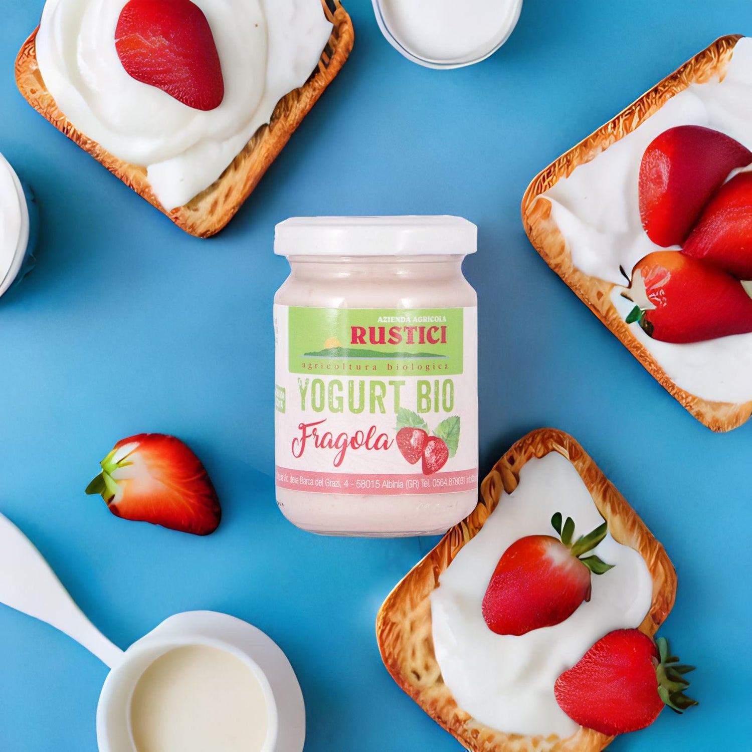 Strawberry Yoghurt  BIO Biologica Rustici