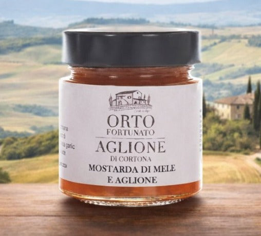 Apple and Aglione Mustard Orto Fortunato