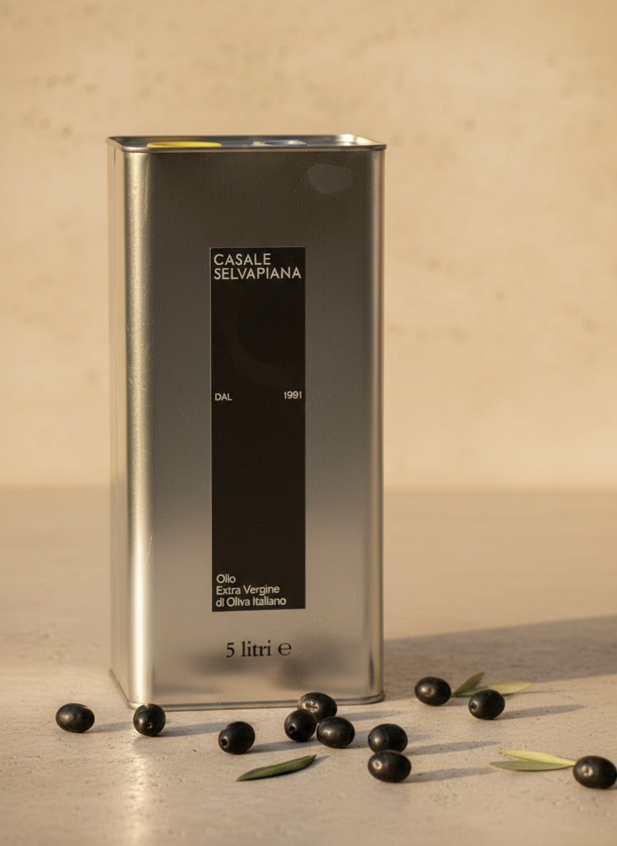 Tuscan extra virgin olive oil 5L Casale Selvapiana - PASSIONE TOSCANA