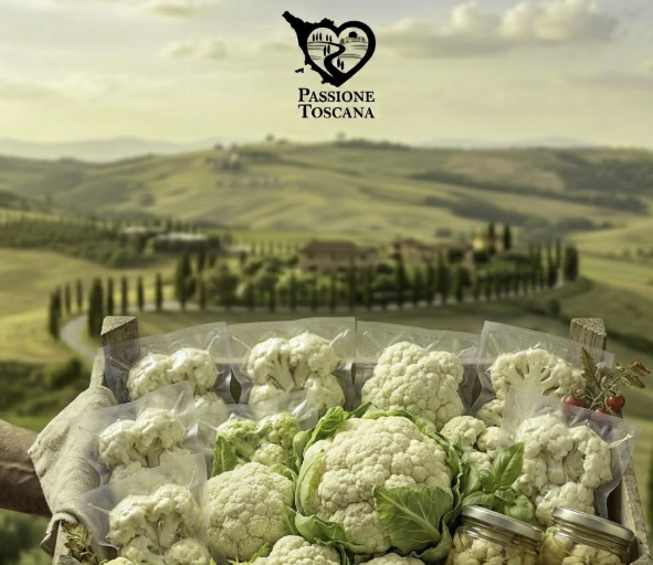 Box of Cauliflower from Tuscany  – Vegetables from Tuscany
