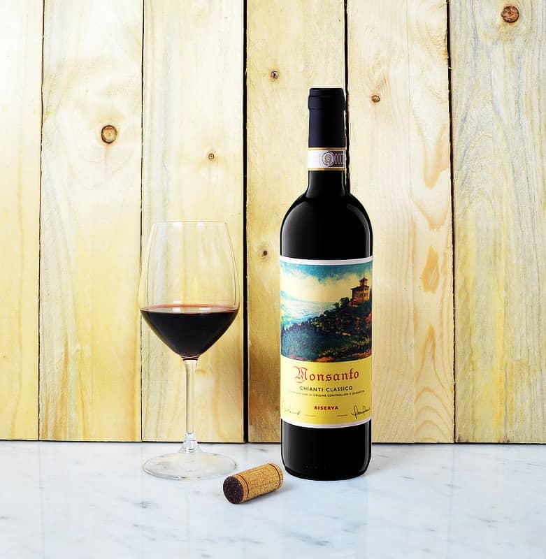 chianti classico riserva monsanto red wine