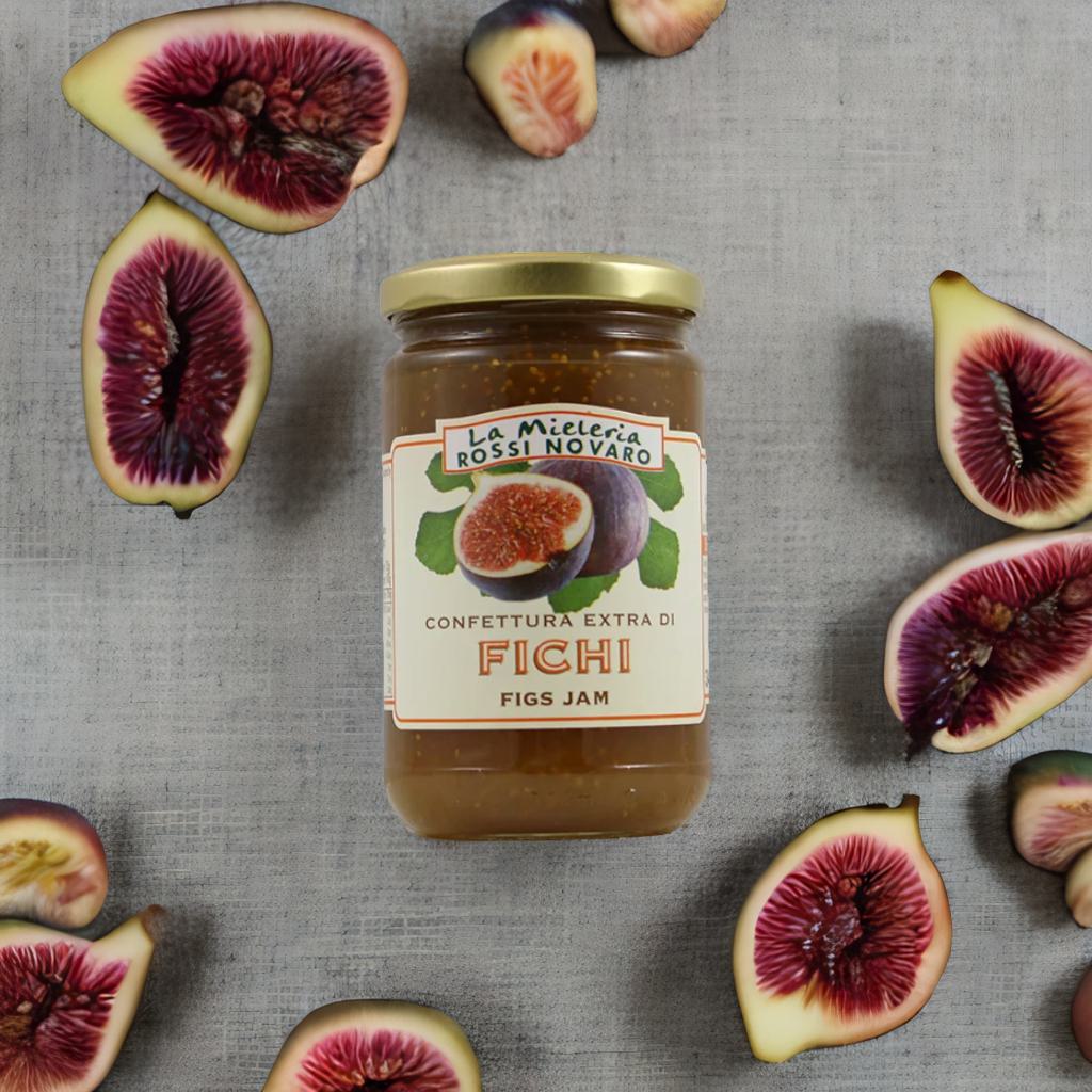 Extra Jam made from Tuscan Figs Apicoltura Rossi Novaro - PASSIONE TOSCANA