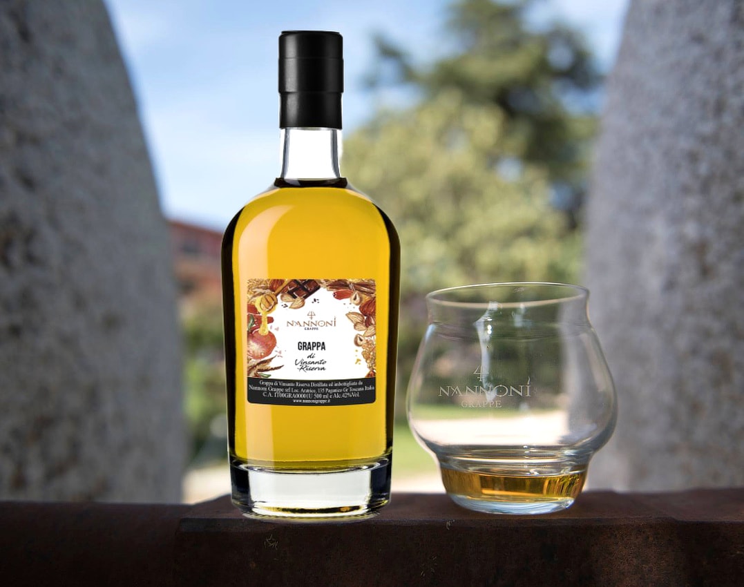 grappa vinsanto riserva nannoni spirit