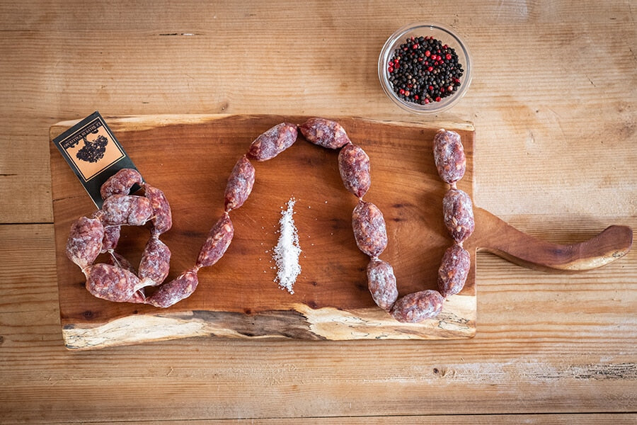 grey pork candies casentino cured meat