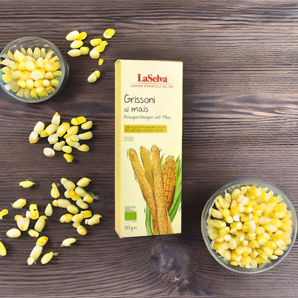 Organic corn grissoni La Selva Organic Farm