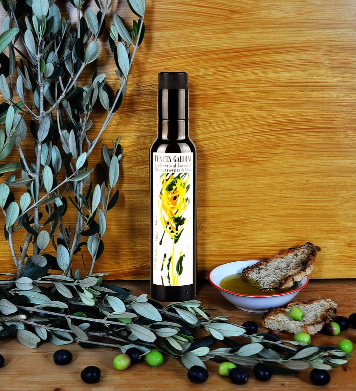 lemon flavored extra virgin olive oil tenuta gardini