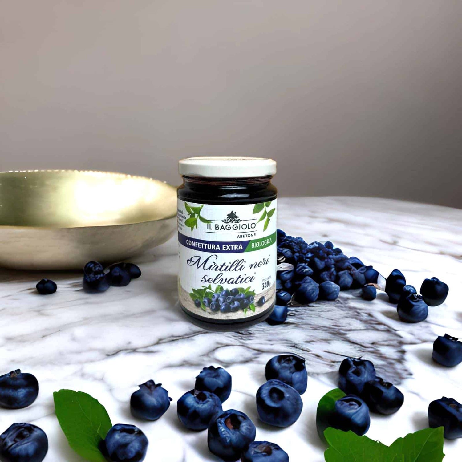 Wild Blueberries Jam Bio Il Baggiolo