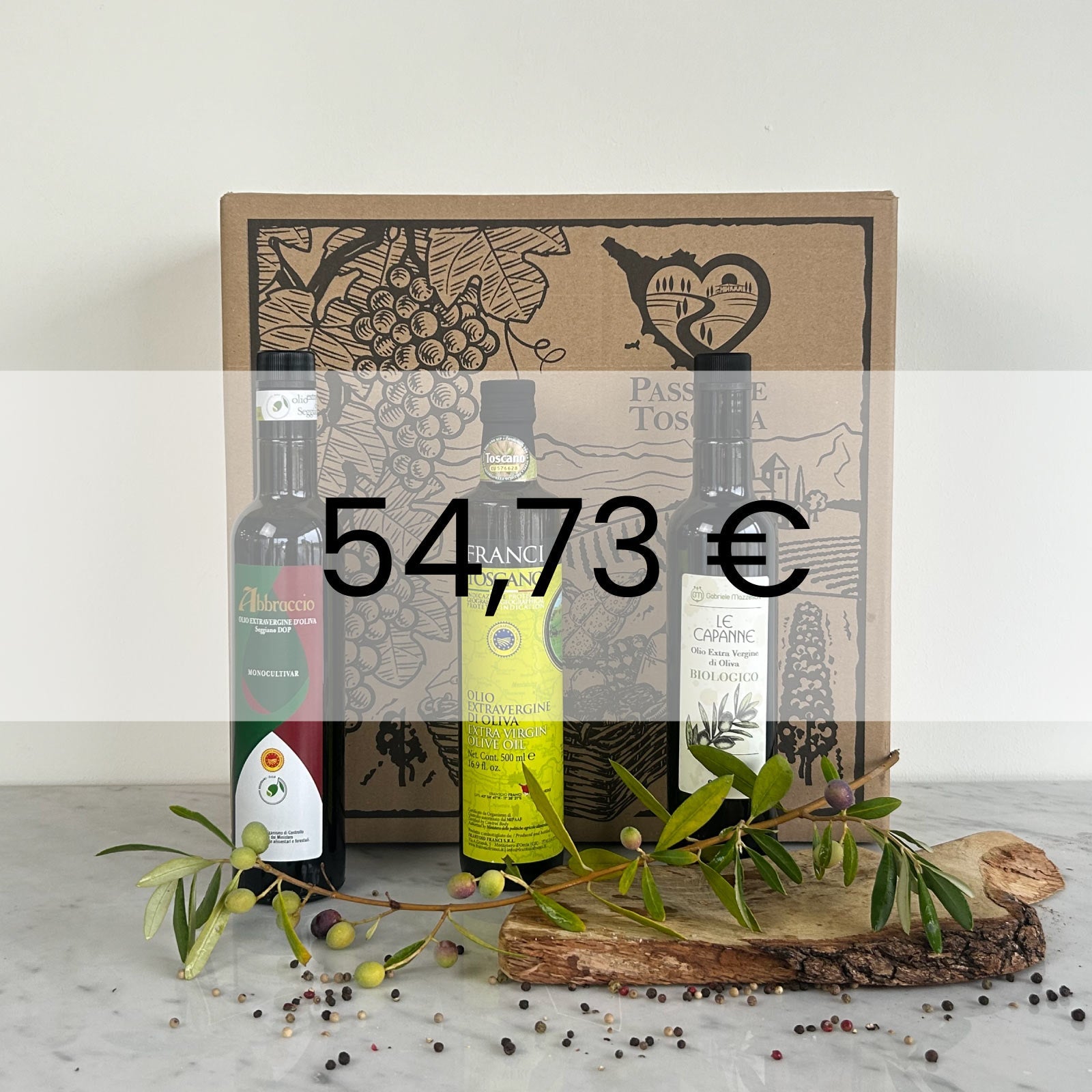 Oil Tasting Box - PASSIONE TOSCANA