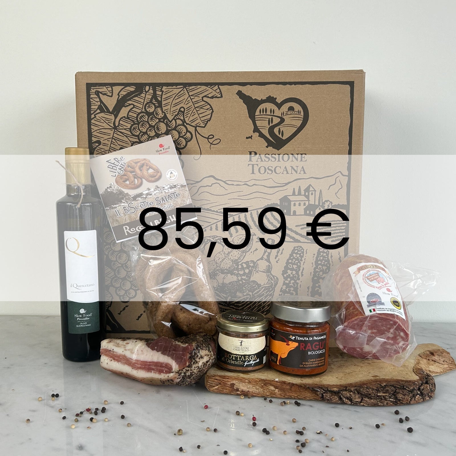 Box Slow Food - PASSIONE TOSCANA