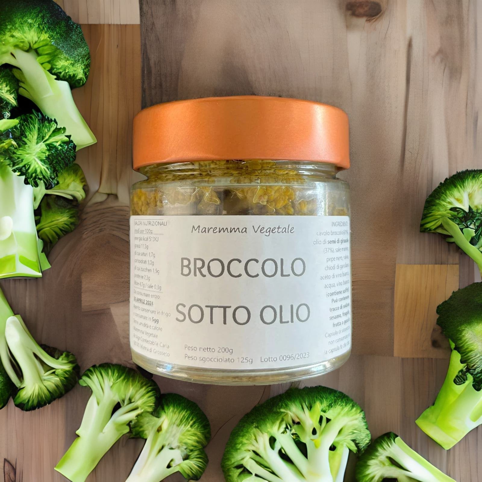 Broccoli in Oil Maremma Vegetale - PASSIONE TOSCANA