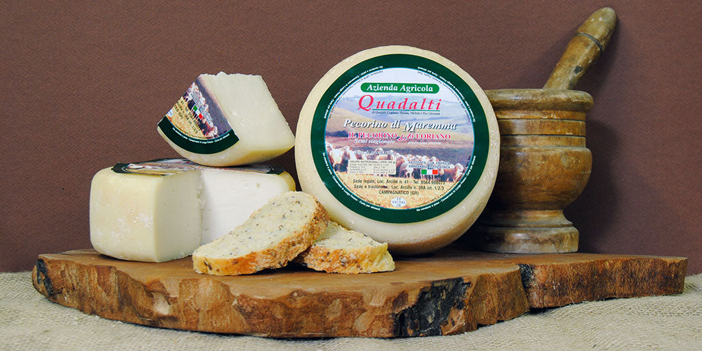 Zi Loriano semi-matured Pecorino Cheese Caseificio Quadalti