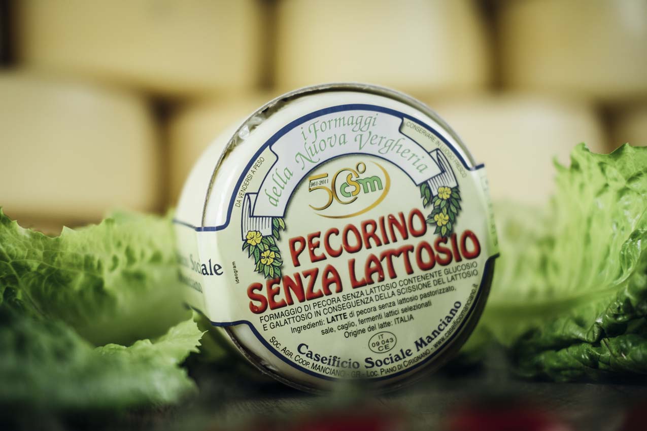 Lactose-free Pecorino Caseificio Manciano