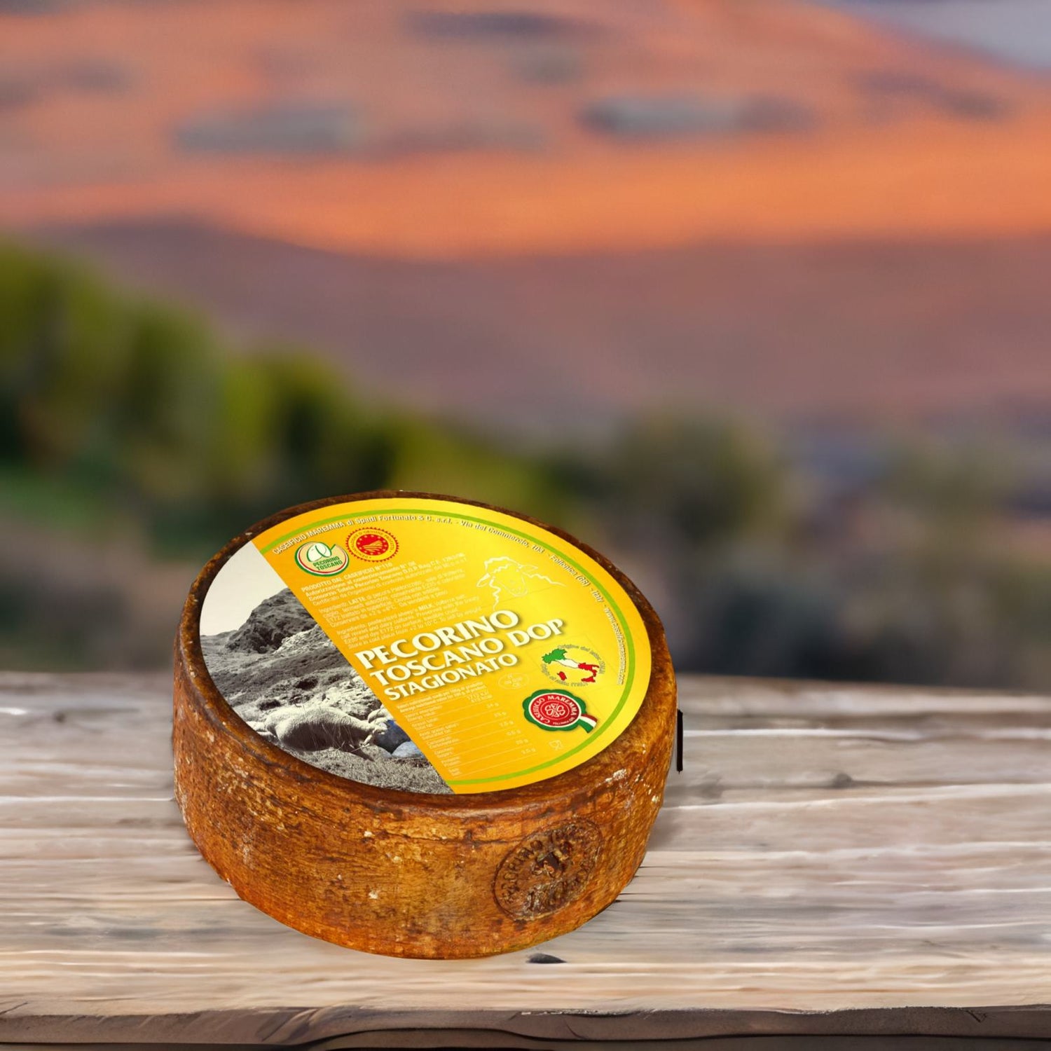 Aged Tuscan Pecorino DOP Caseificio Maremma - PASSIONE TOSCANA