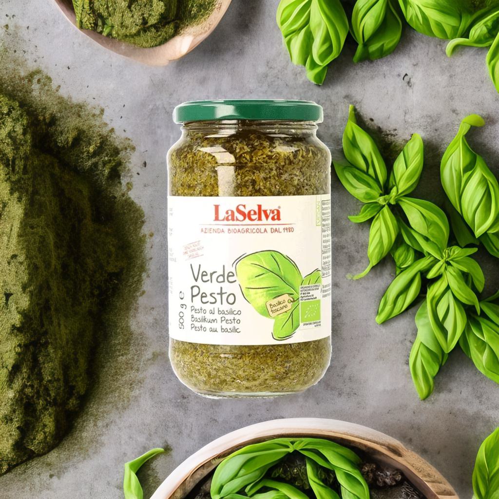 Organic basil pesto La Selva Organic Farm - PASSIONE TOSCANA