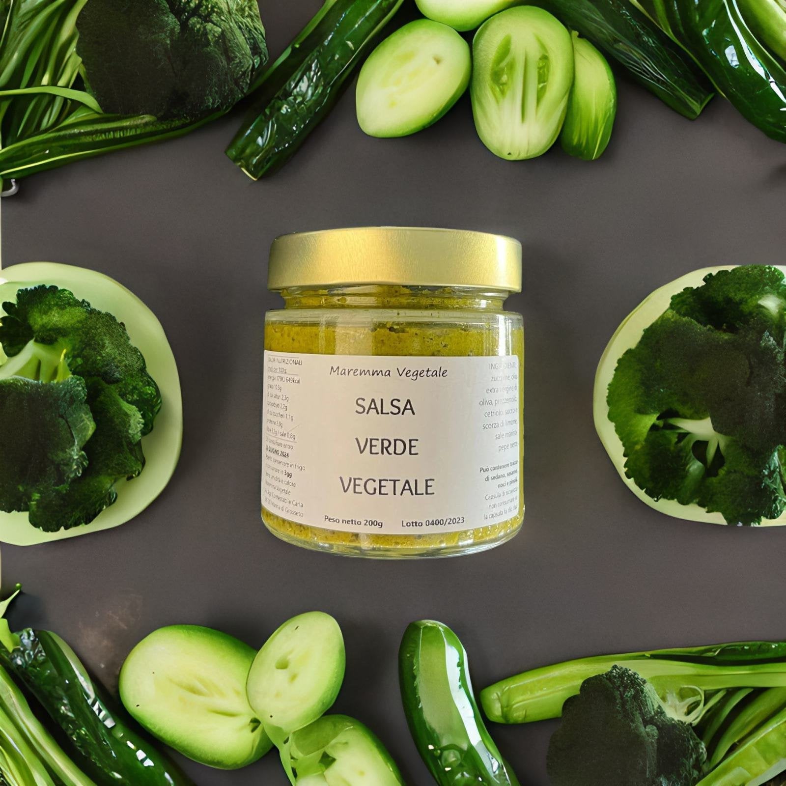 Green Vegetable Sauce Maremma Vegetale - PASSIONE TOSCANA