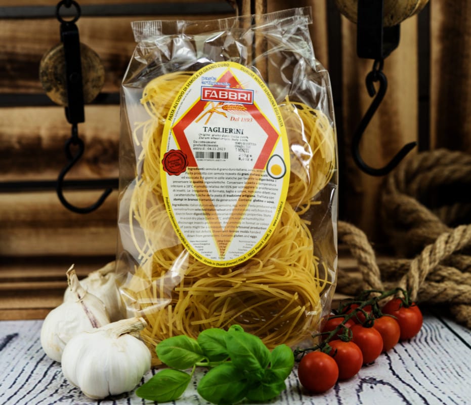 taglierini bio pasta fabbri